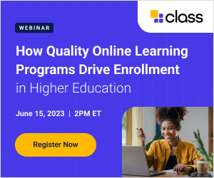 How Quality Online Learning Programs Drive Enrollment in Higher Education